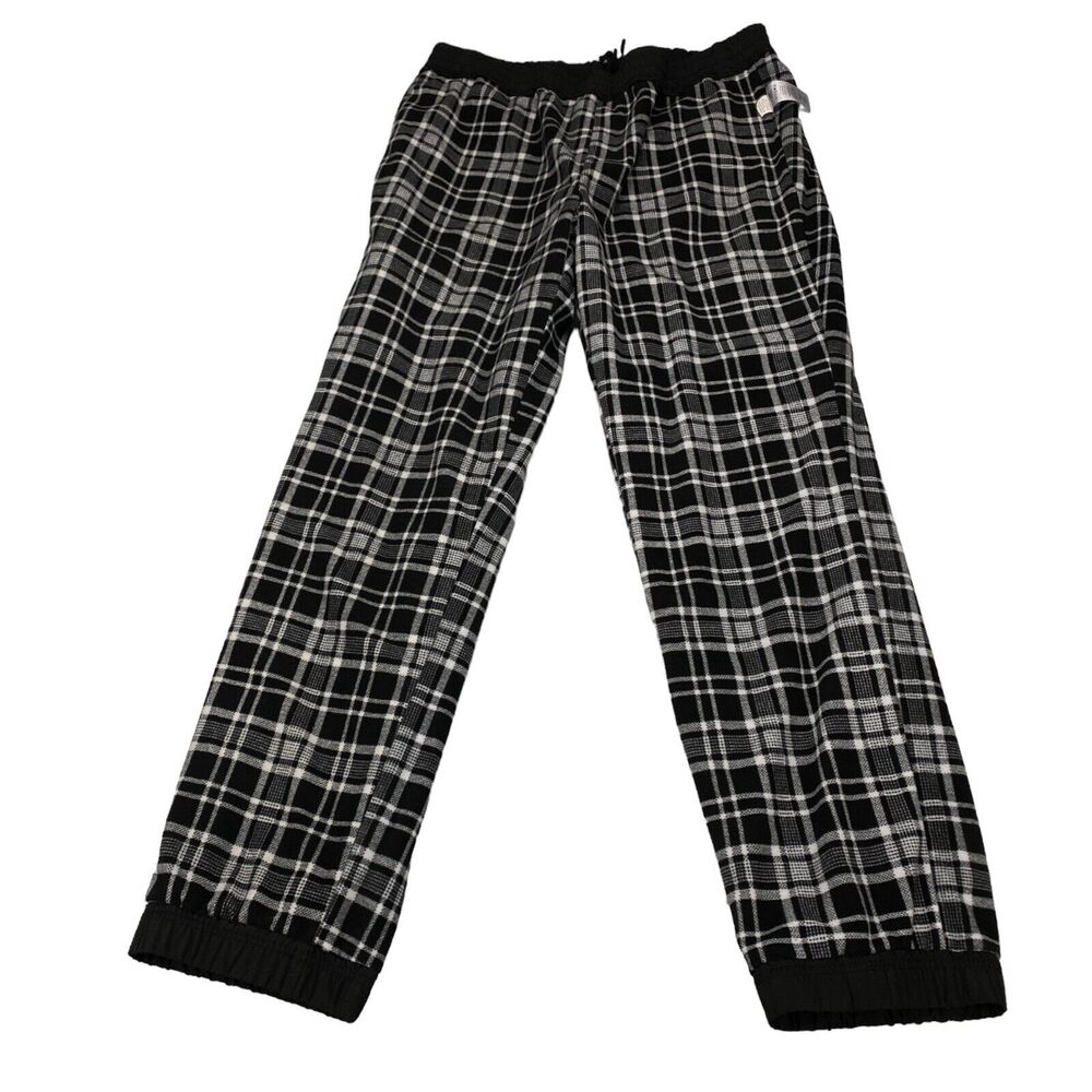 Eddie Bauer Lined Sweatpants Womens Size 14 Black